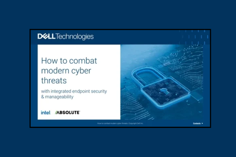 How to Combat Modern Cyber Threats with Integrated Endpoint Security & Manageability eBook