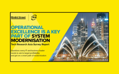 OPERATIONAL EXCELLENCE IS A KEY PART OF SYSTEM MODERNISATION