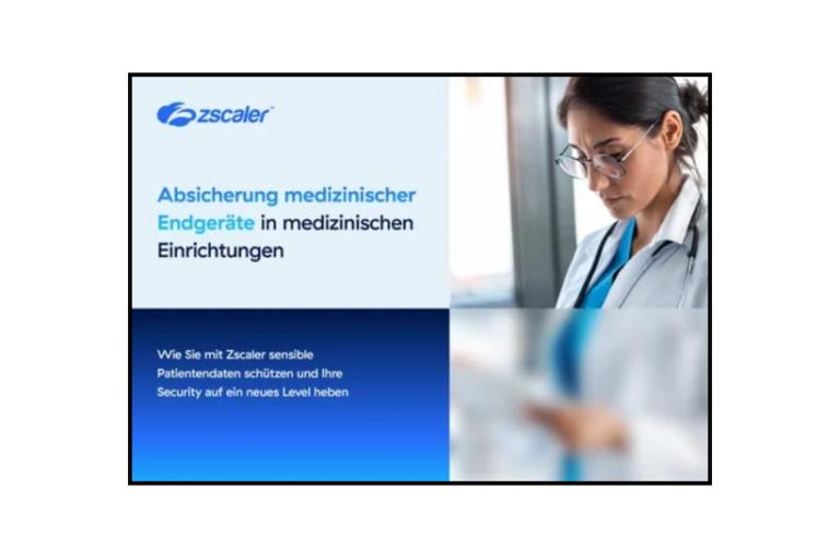 Absicherung medizinischer Endgeräte in medizinischen Einrichtungen